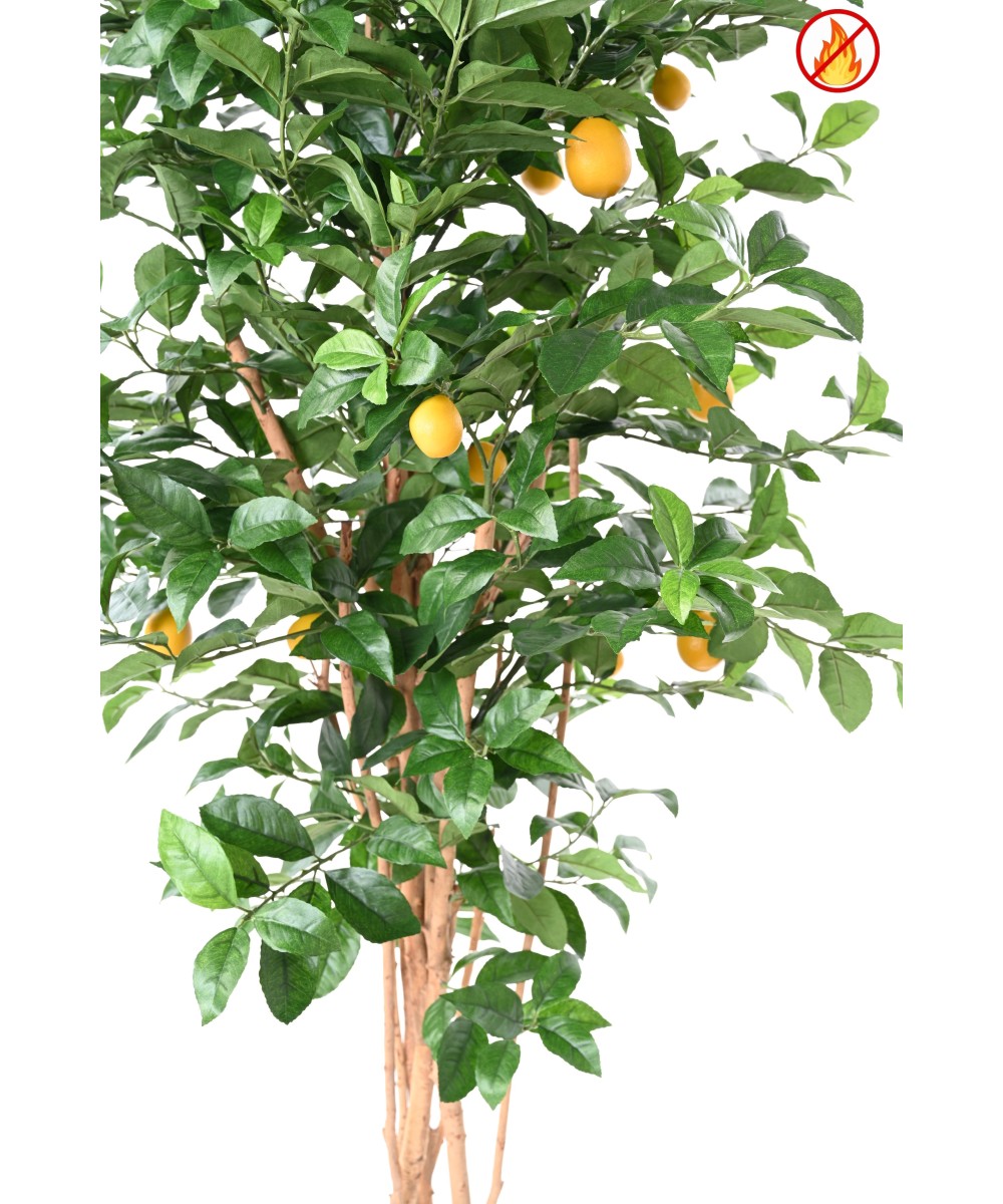 Artificial LEMON TREE NEW 180 FR - Fire Resistant