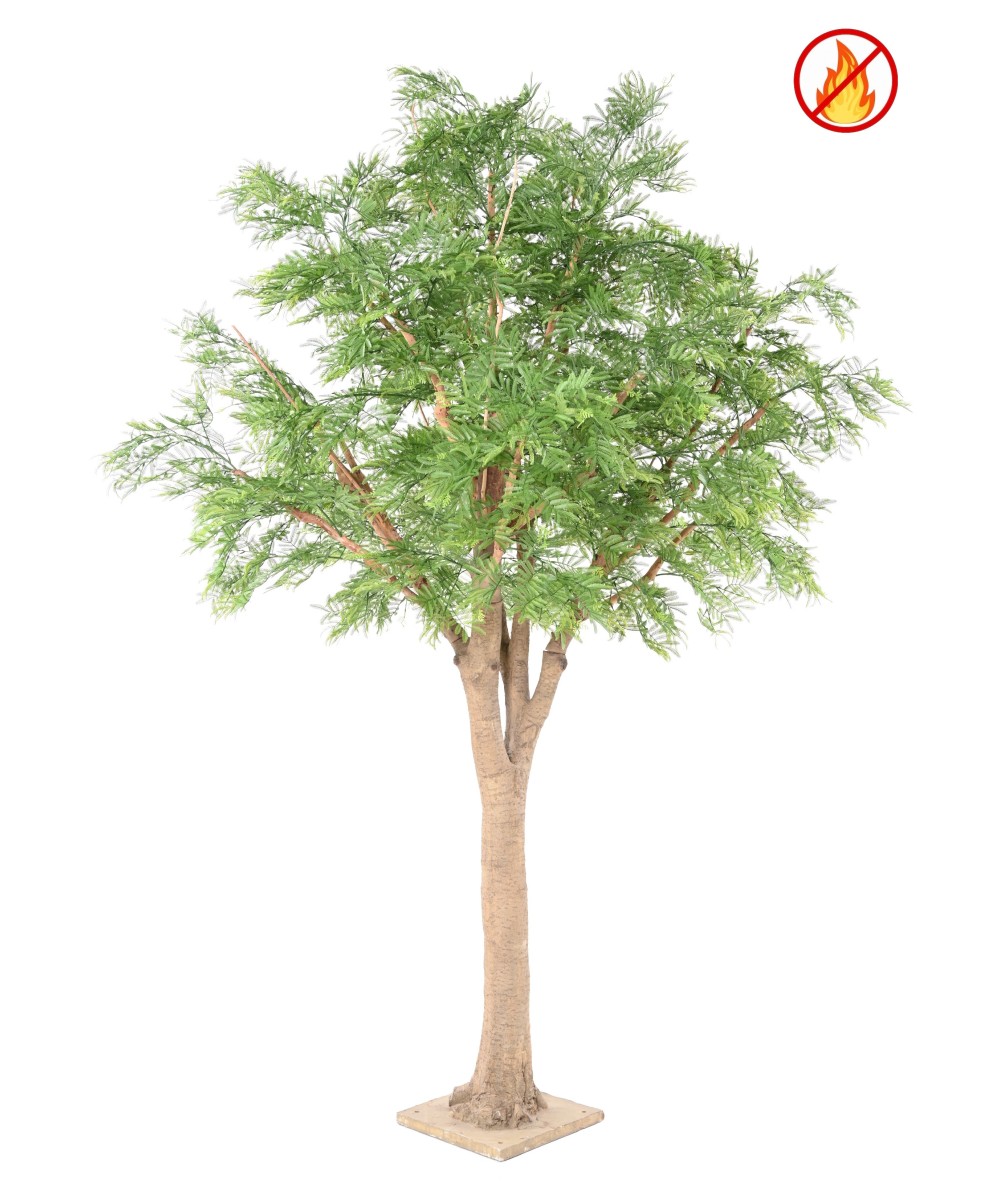 Artificial TAMARIND 295 (mimosa) FR - Fire Resistant