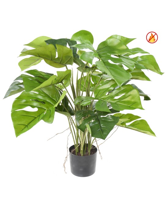Kunstlik filodendron, monstera, pott FR – tulekindel