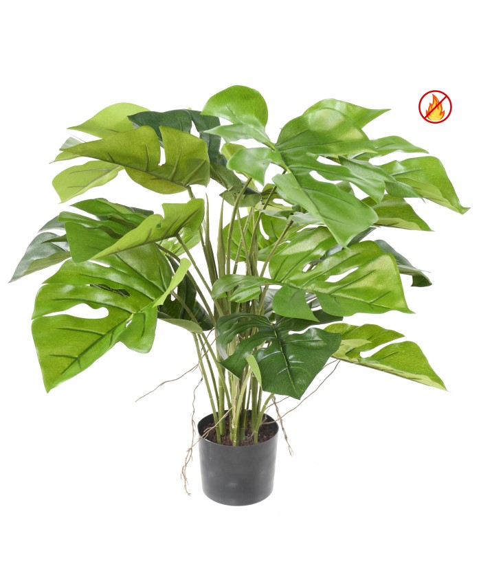 Kunstlik filodendron, monstera, pott FR – tulekindel
