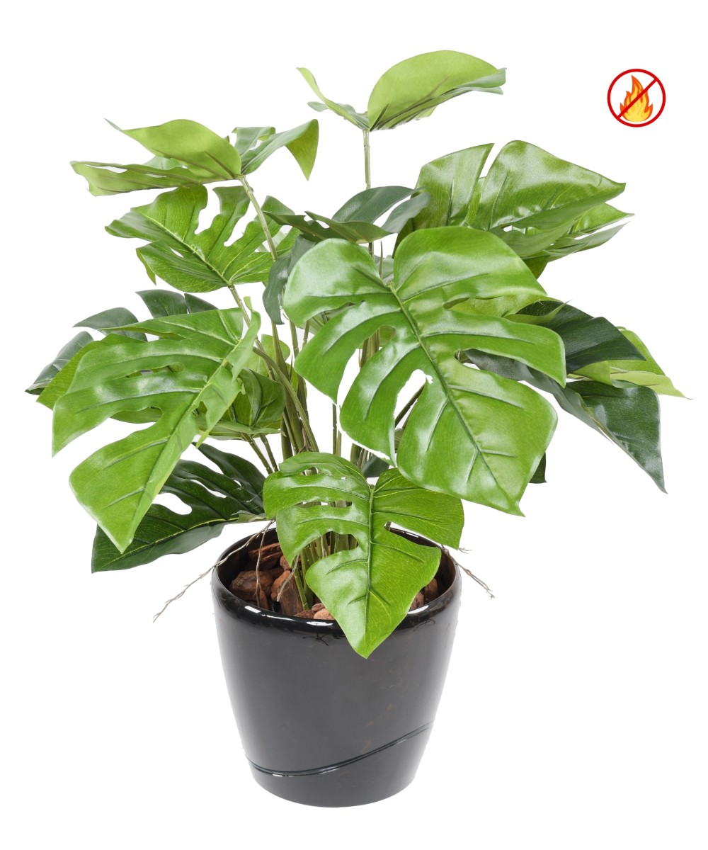 Kunstlik filodendron, monstera, pott FR – tulekindel