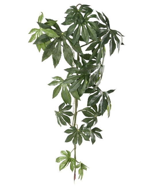 Artificial Hanging bush Japanese Aralia 120