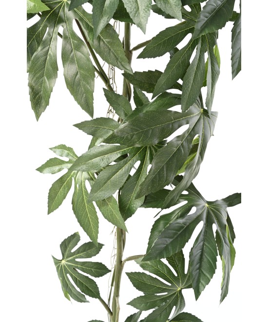 Artificial Hanging bush Japanese Aralia 120