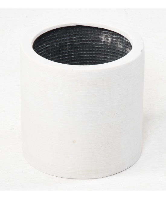 CYLINDER FIBER GLOSSY WHITE