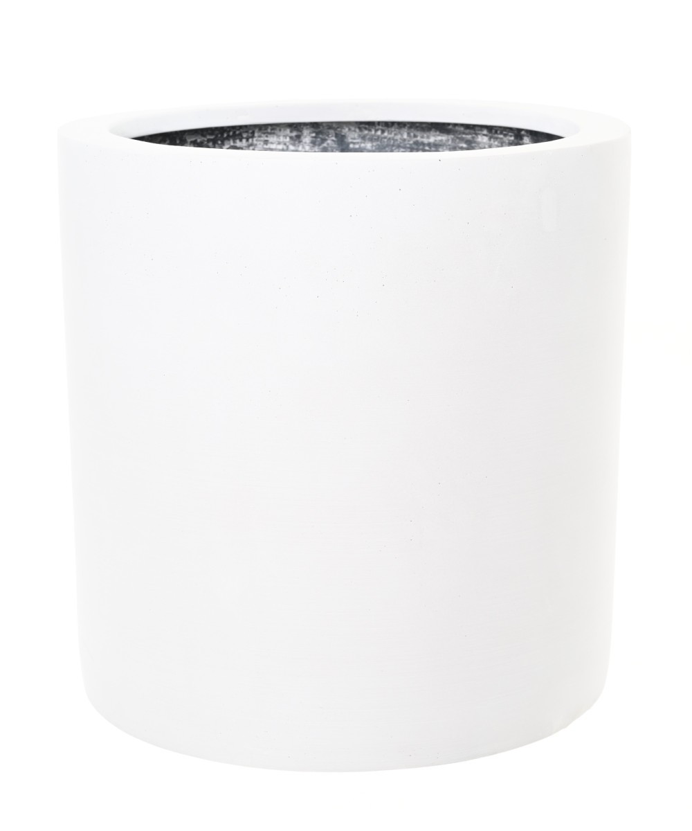 CYLINDER FIBER GLOSSY WHITE