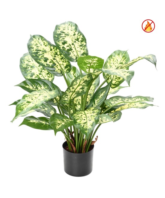 Artificial Fire-Resistant Potted Dieffenbachia*26