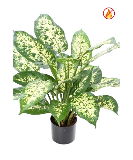 Artificial Fire-Resistant Potted Dieffenbachia*26