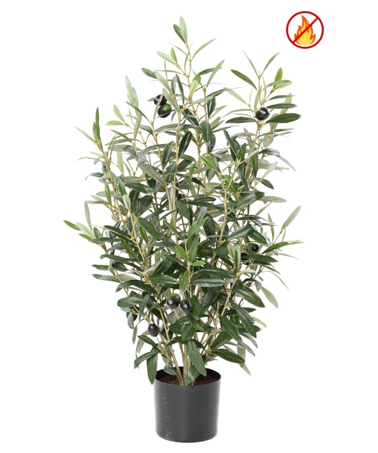 Artificial OLIVE BUSH 65 pot FR – Fire Resistant