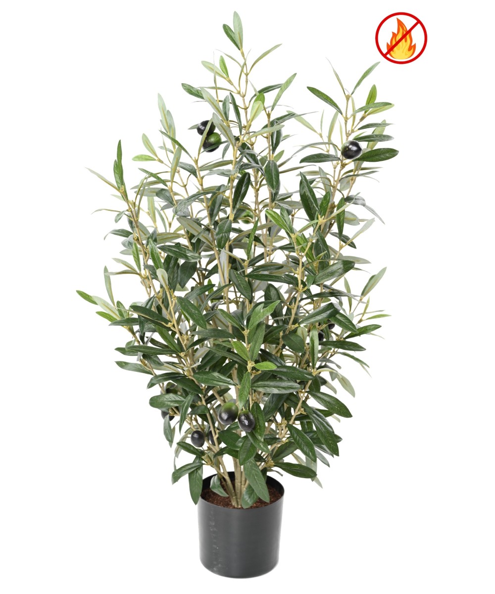 Artificial OLIVE BUSH 65 pot FR – Fire Resistant