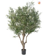 Artificial Large Olive Tree FR - Fire Resistant