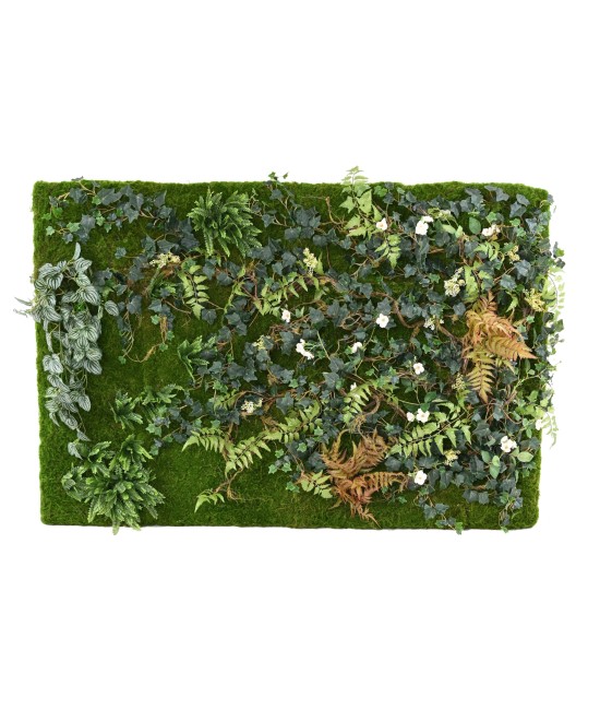 Artificial Woodland Green Wall