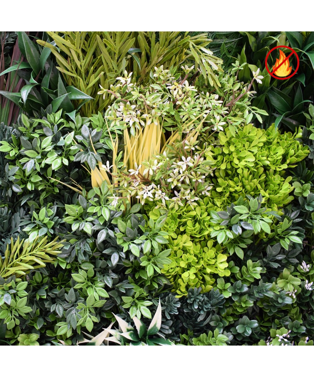 Artificial Luxury forest Green Wall UV/FR – UV Resistant / Fire Resistant
