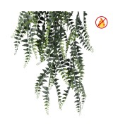 Artificial Fern Hanging Bush 85 UV/FR – UV Resistant / Fire Resistant
