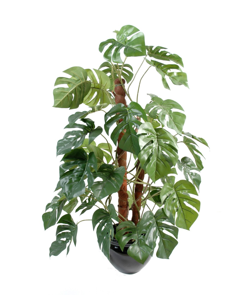 Artificial PHILODENDRON MONSTERA ON COCO POLE