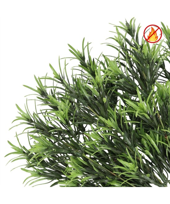 Kunstlik Podocarpus UV/FR – UV-kindel / tulekindel
