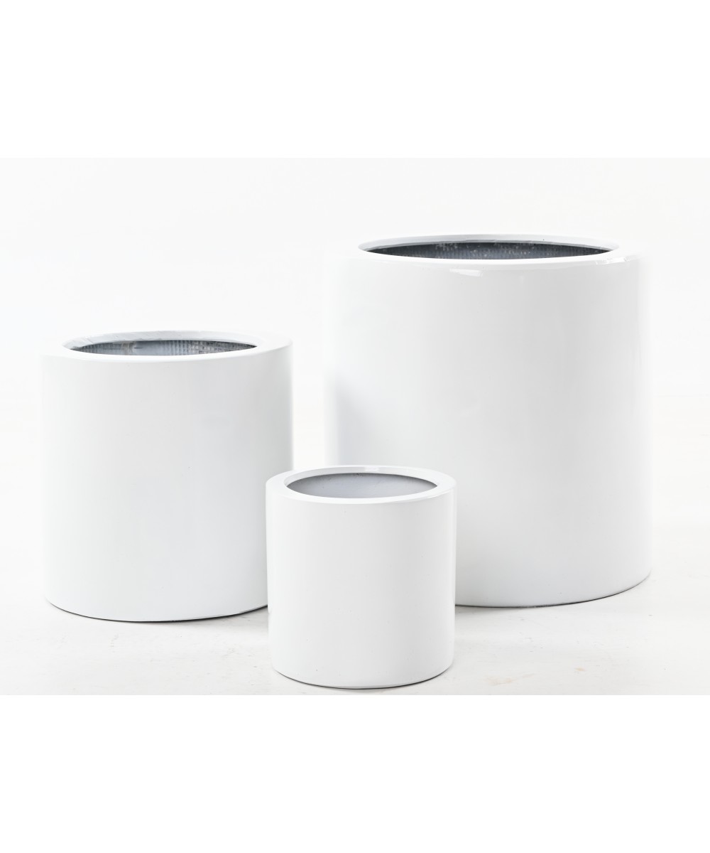 CYLINDRE kiudmaterjal BLANC BRILLANT