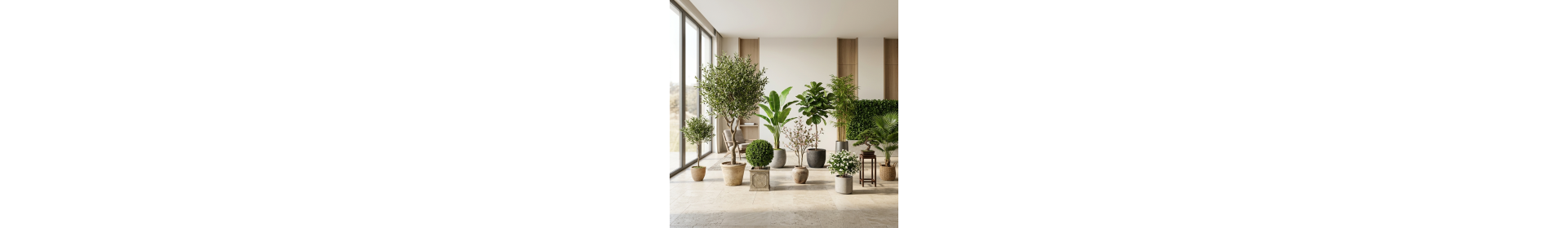 Artificial trees and shrubs