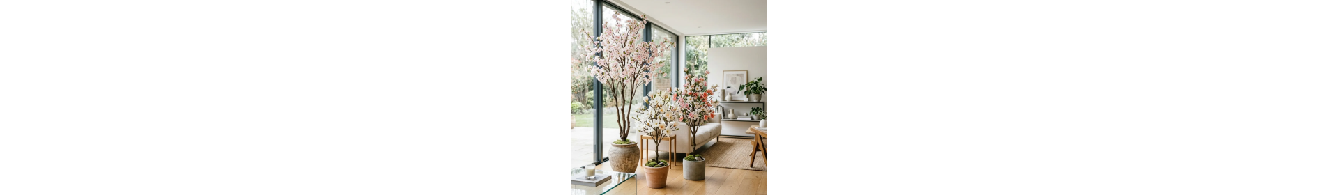 Artificial flowering trees