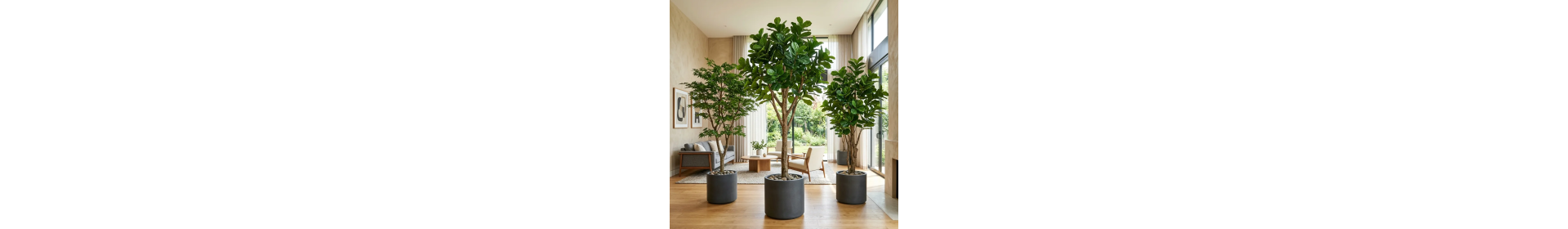 Artificial deciduous trees