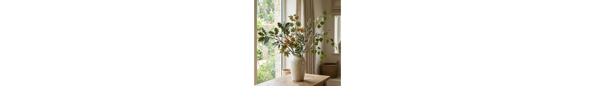 Artificial deciduous branches